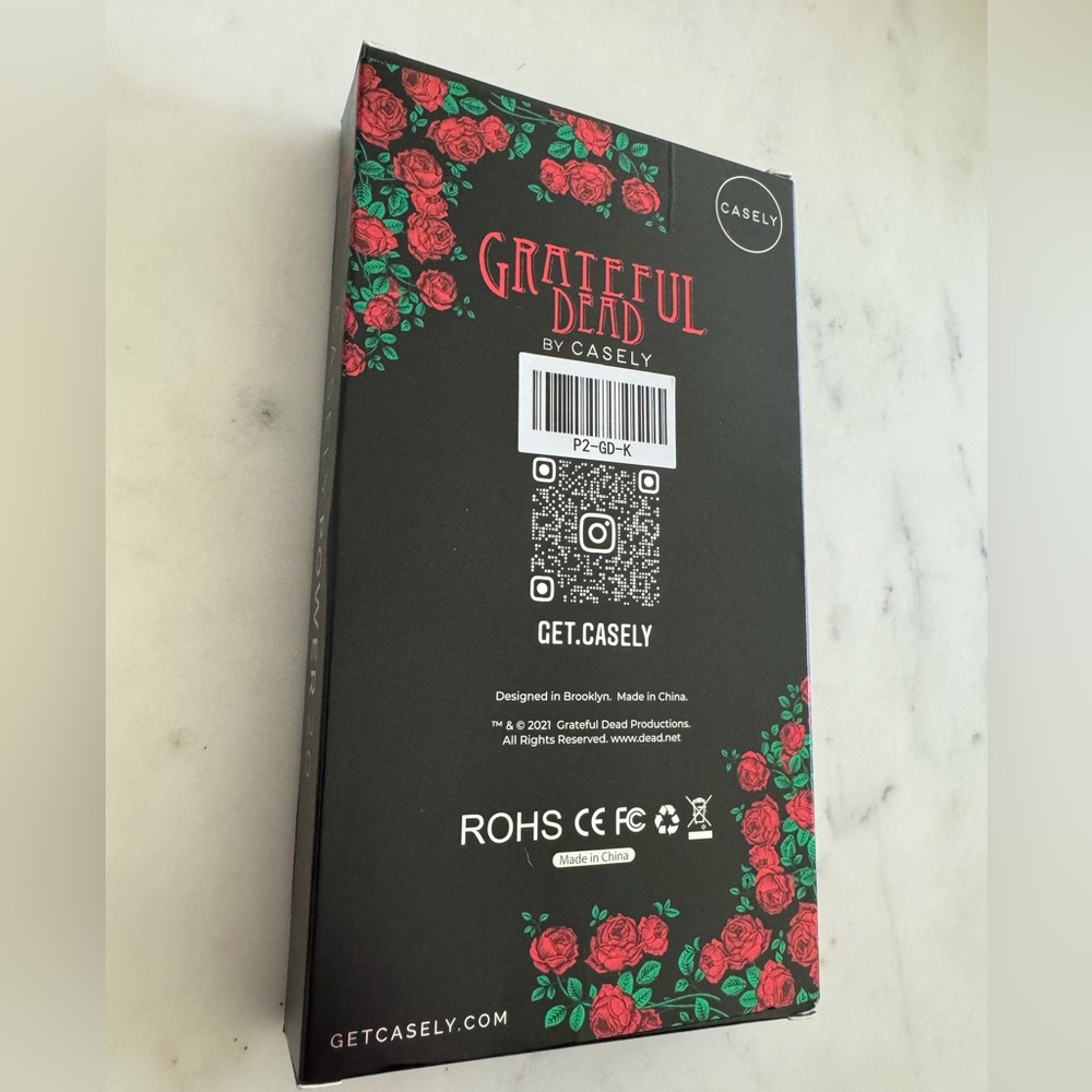 NIB iPhone 11 Pro Max Casely Power 2.0 Grateful Dead Simply Stealie Case